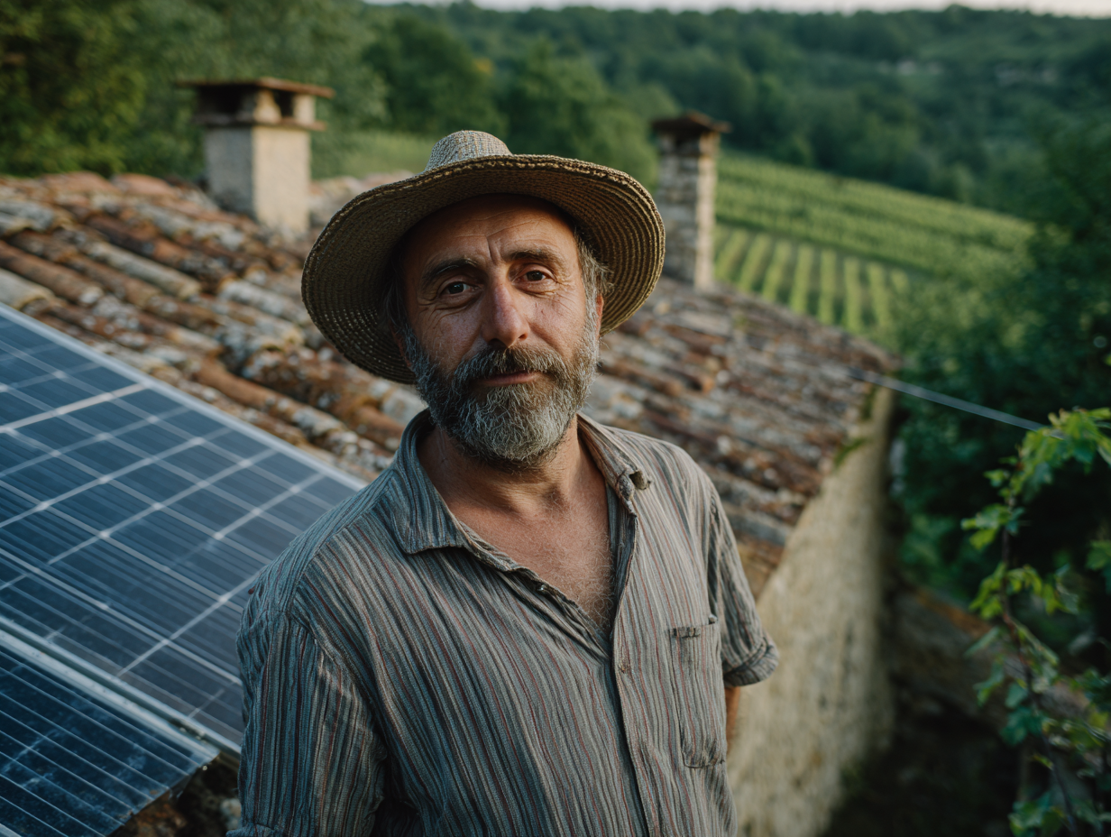 Macron énergie solaire